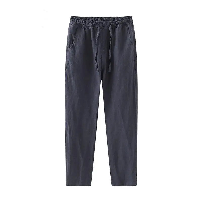 Women's Linen Wide Leg Trousers 10