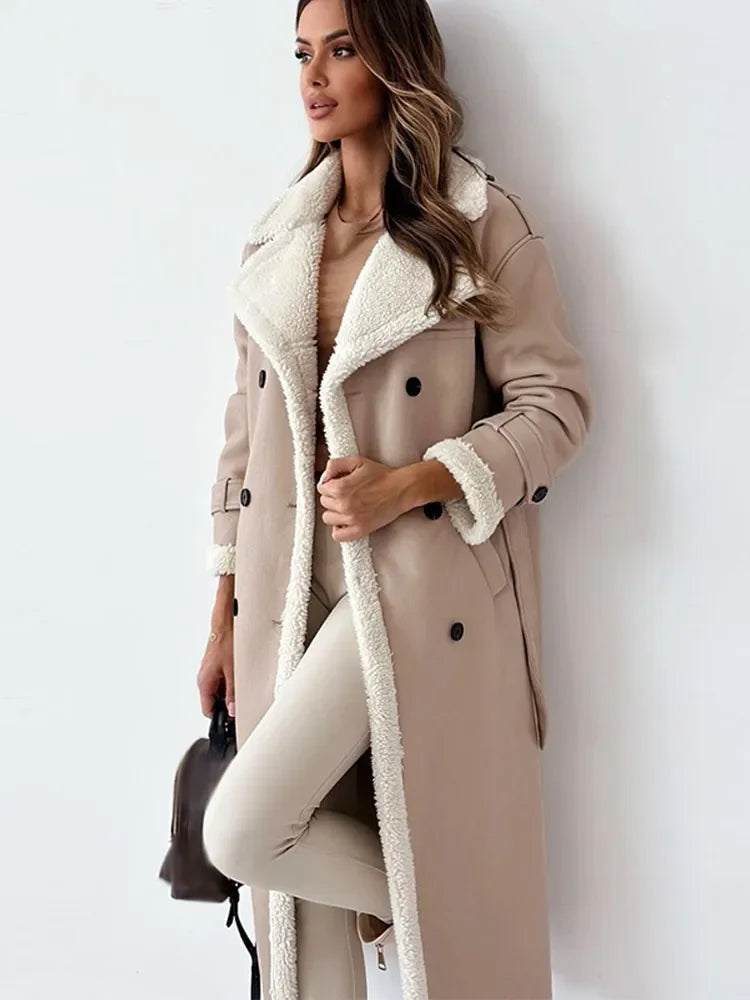 Women's Long Elegant Winter Coat 0