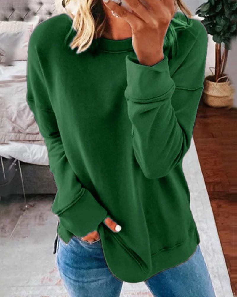 Women's Long Sleeve Casual Blouse Plus Size Tops 10