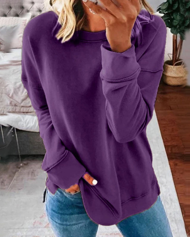 Women's Long Sleeve Casual Blouse Plus Size Tops 9