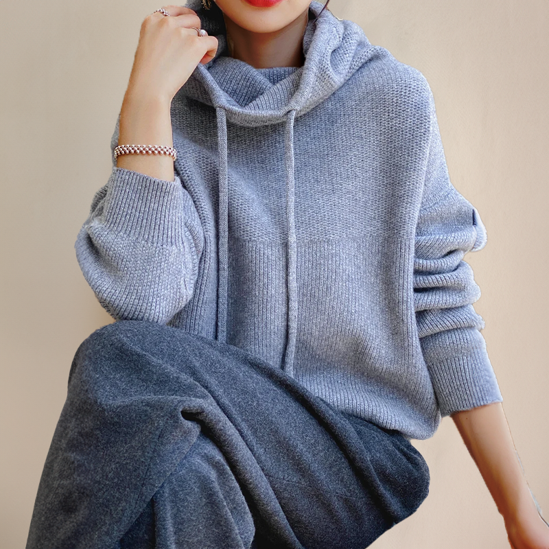 Women's Merino Wool Turtleneck Sweater 3
