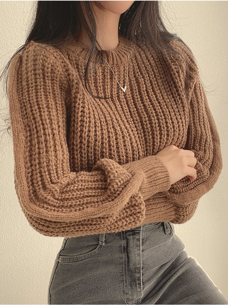 Women's Modern Sweater with Stylish Sleeves 0