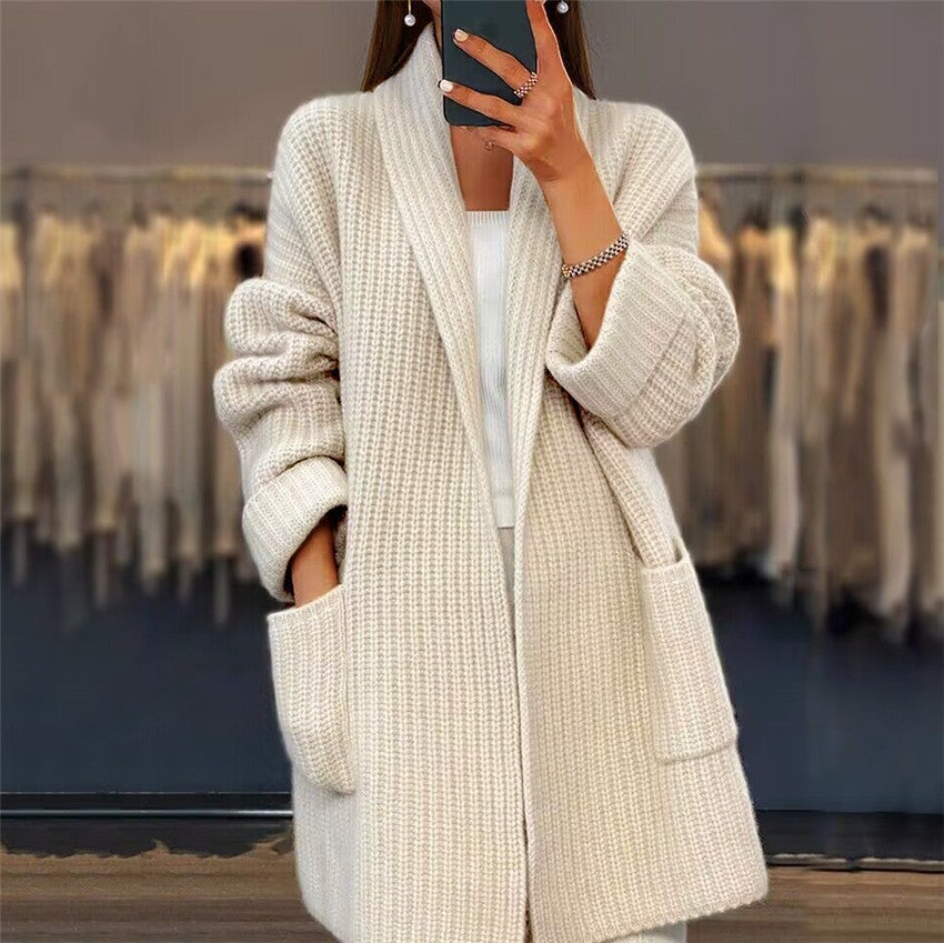 Women's Oversized Cardigan with Pockets 1