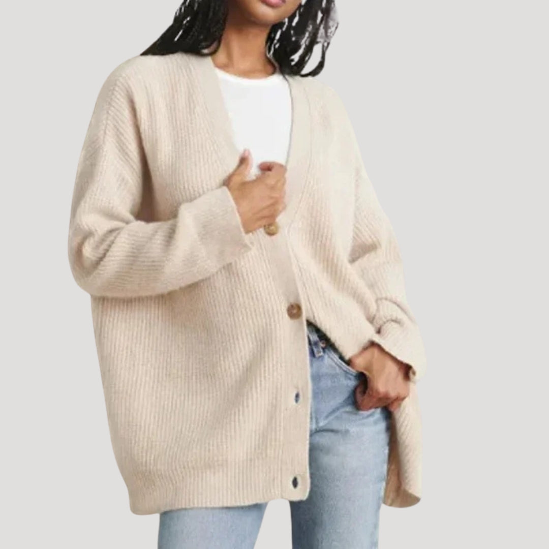 Women's Oversized Chunky Knit Cardigan Sweater 4