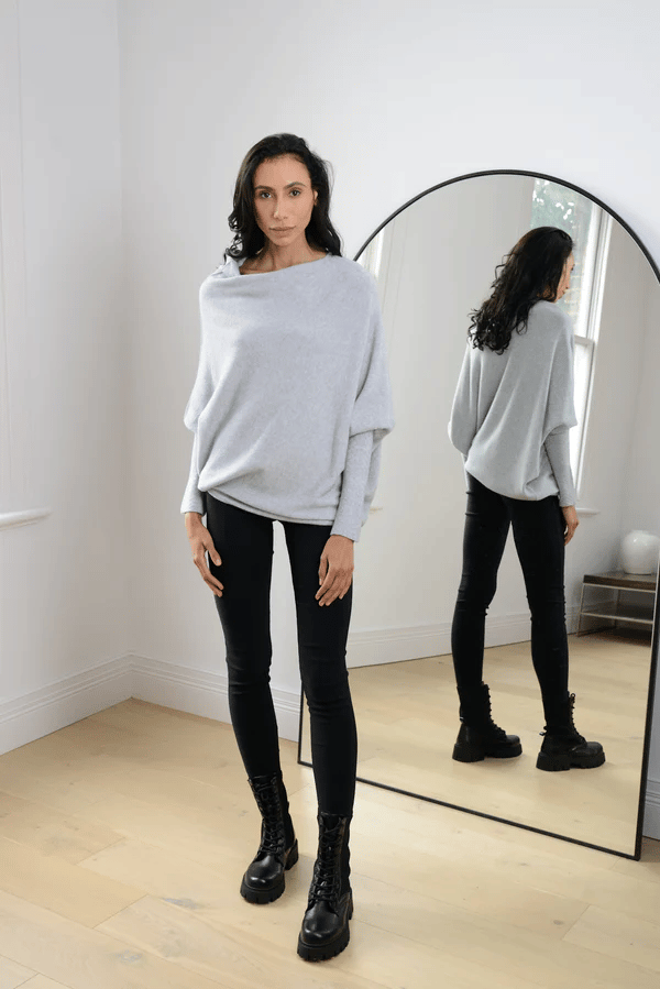 Women's Oversized Off Shoulder Sweater 6