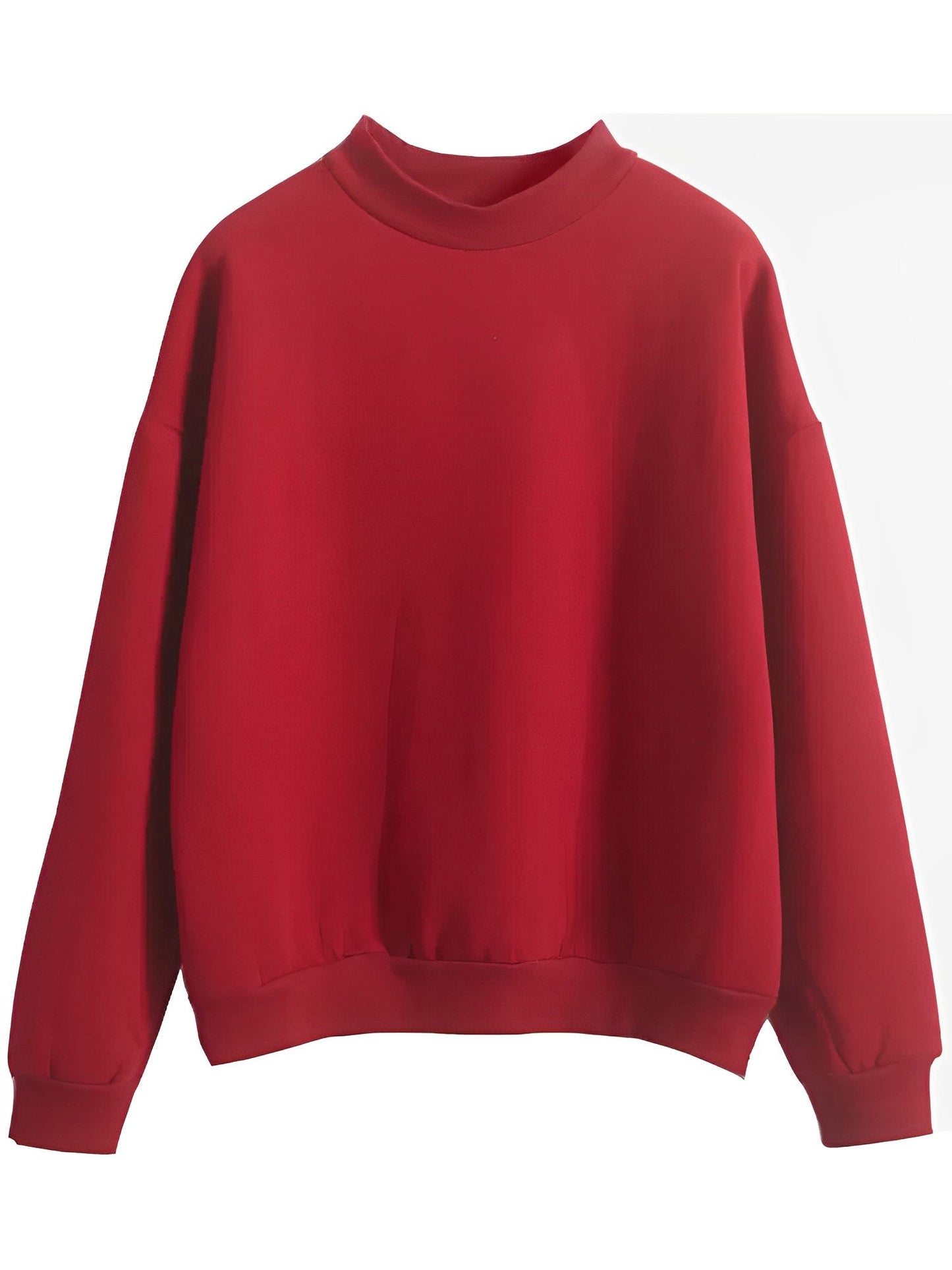 Women's Oversized Round Neck Sweater 4
