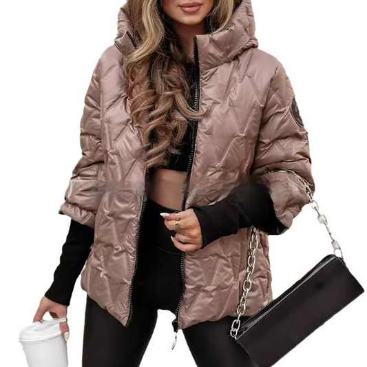 Women's Quilted Puffer Jacket for Winter Coats 0