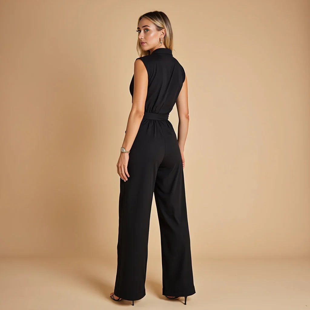 Women's Sleeveless Jumpsuit - Elegant Chic Playsuit 5