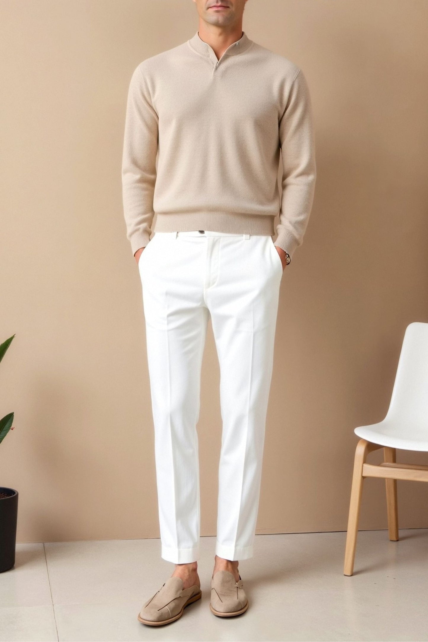 Women's Slim Ankle Trousers for Casual and Polished Looks 2