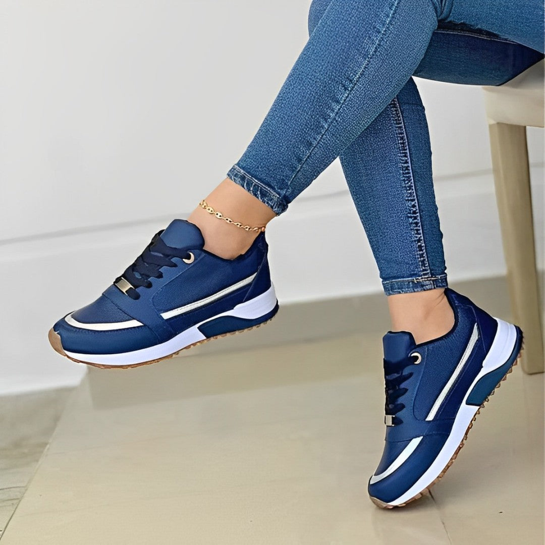 Women's Sporty Sneakers with Thick Cushioning and Breathable Design 1