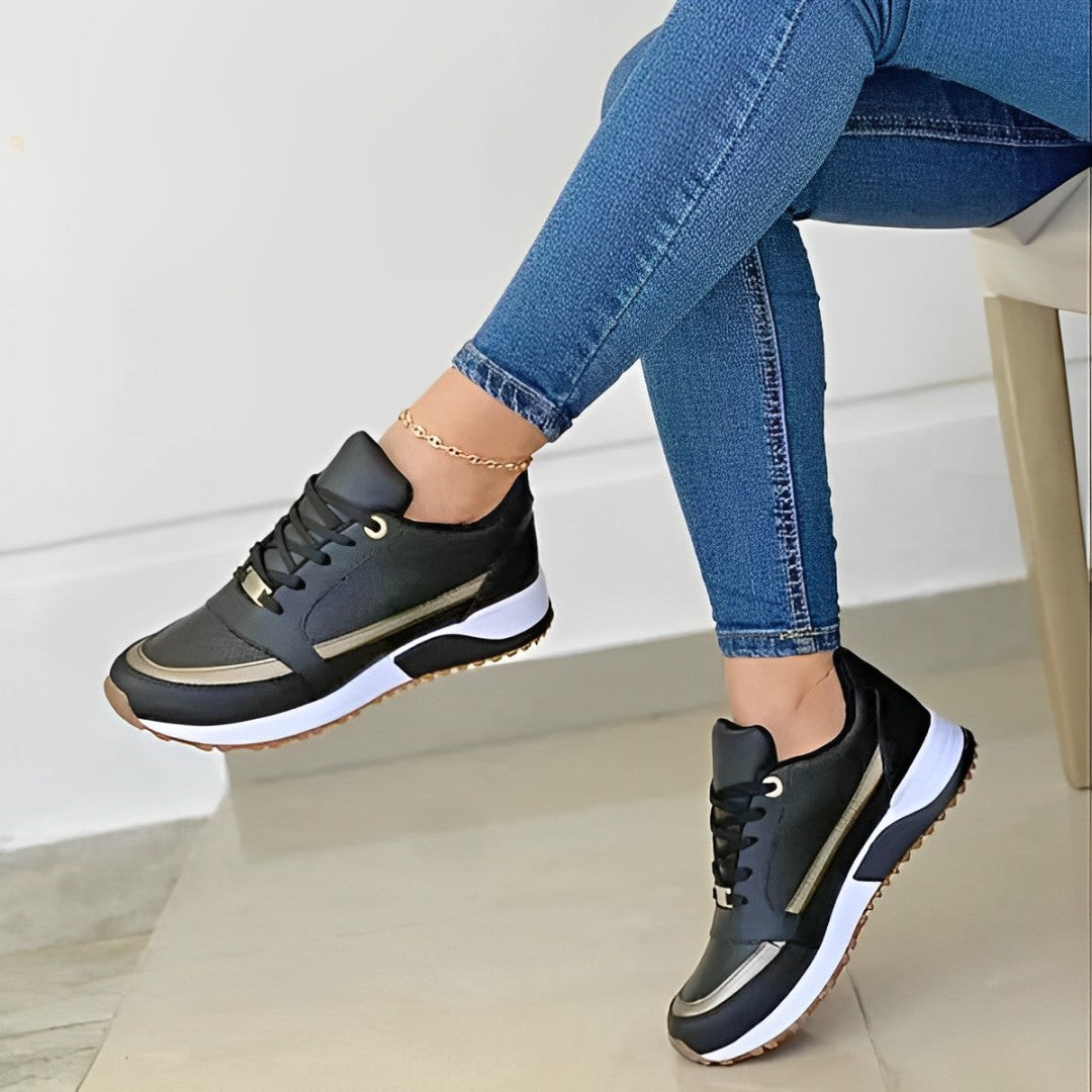Women's Sporty Sneakers with Thick Cushioning and Breathable Design 3