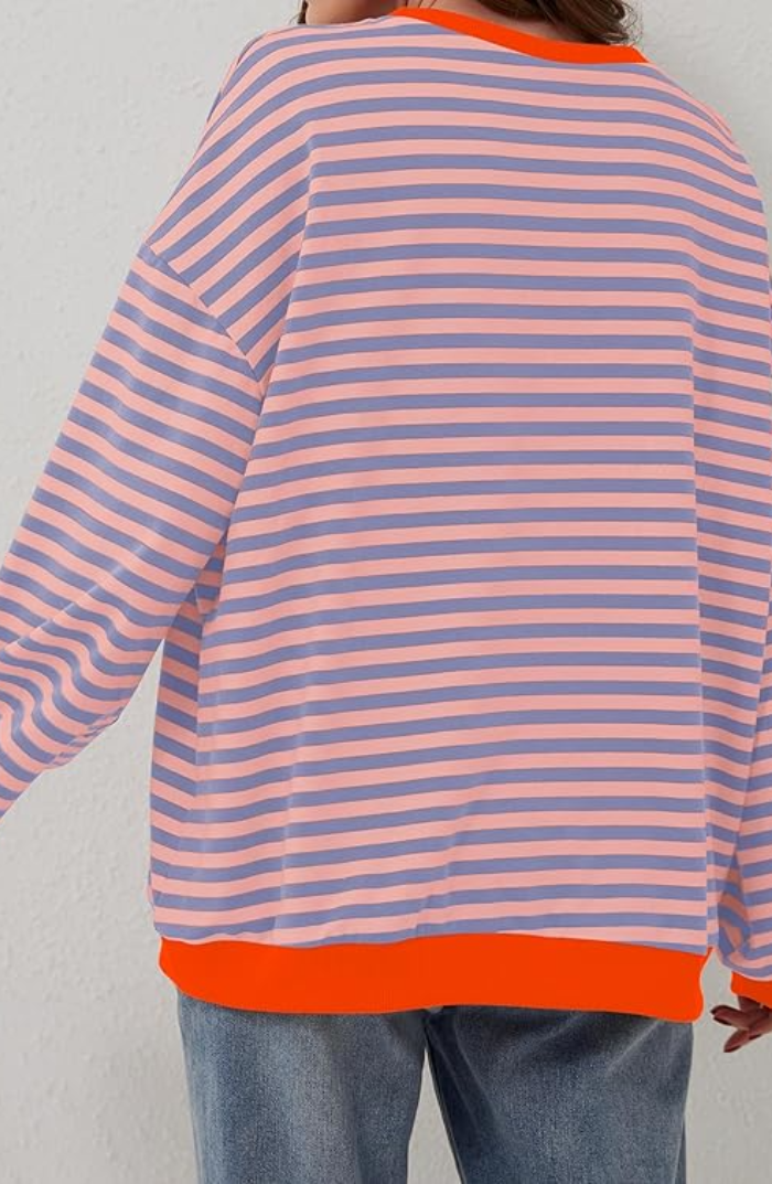 Women's Striped Sweater - Chic & Comfortable Design