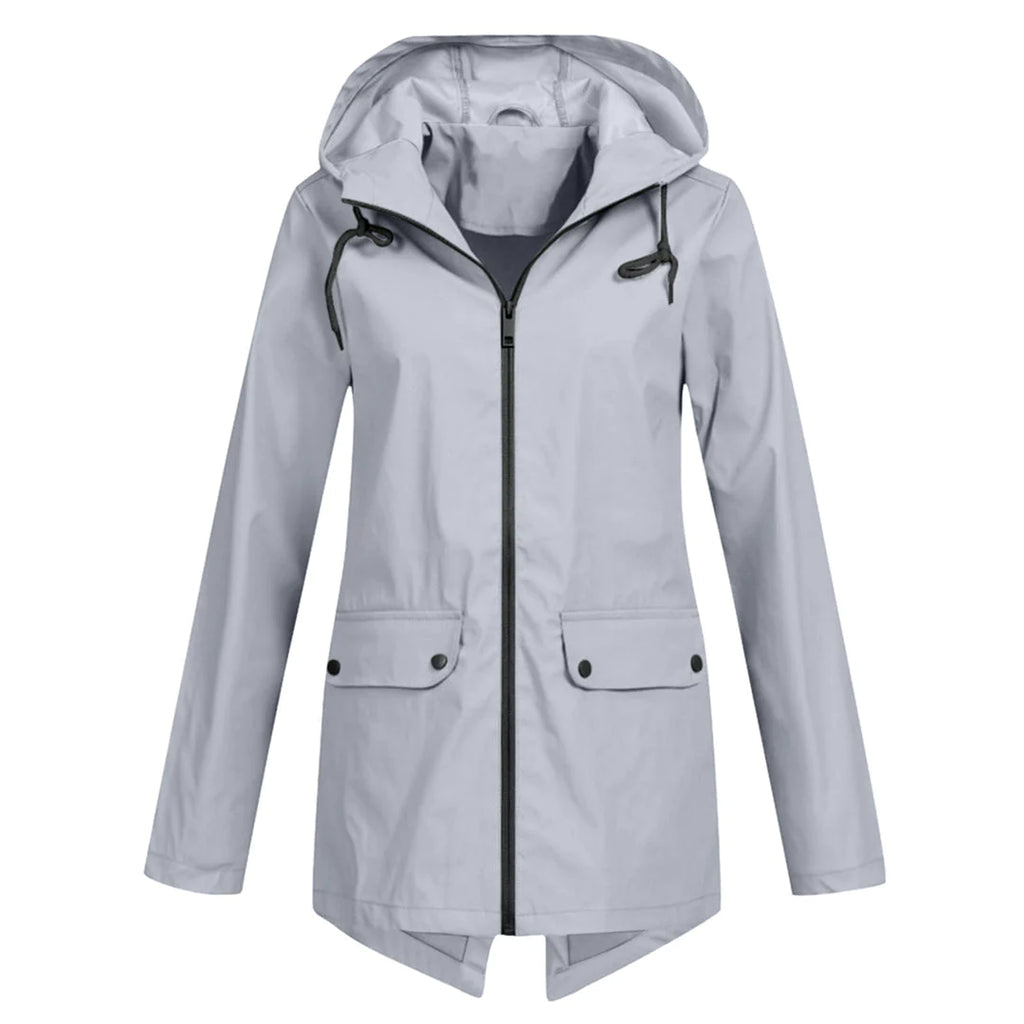 Women's Stylish Mackintosh Rain Jacket