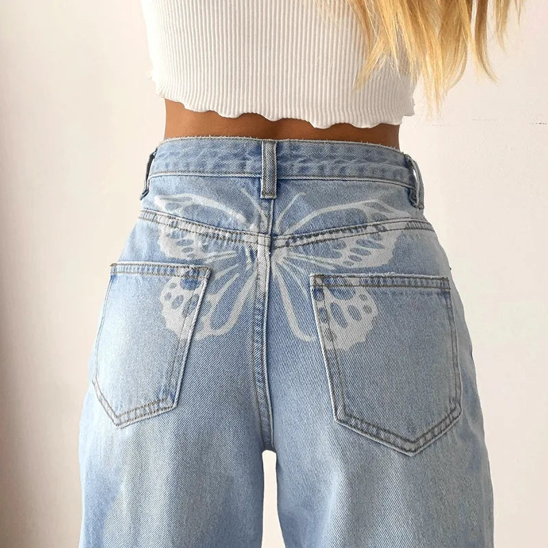 Women's Wide Leg Baggy Jeans