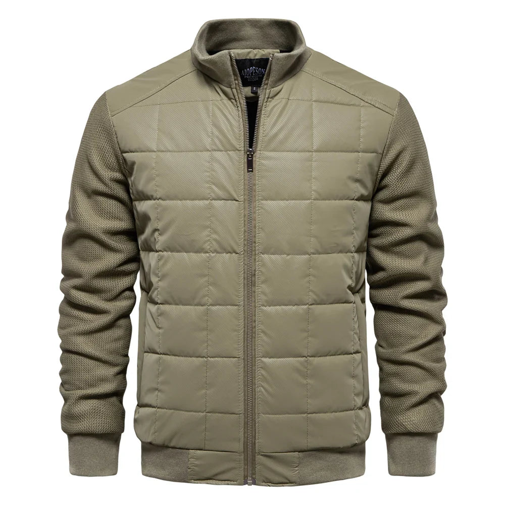 Women's Winter Jacket with Adjustable Hood and Pockets