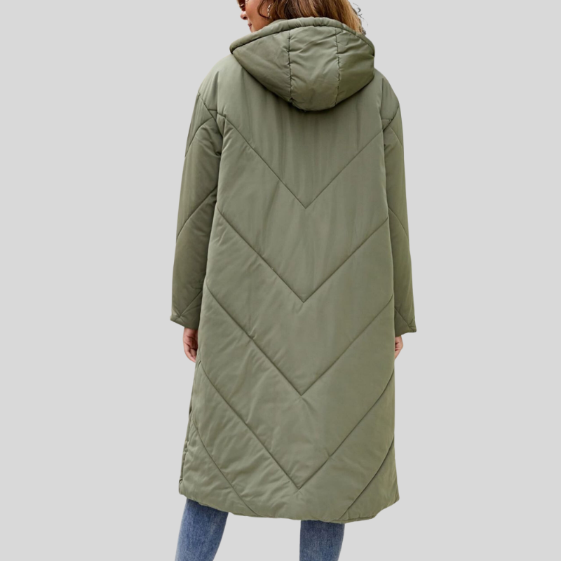 Women's Winter Jacket with Hood - Stylish and Warm 1