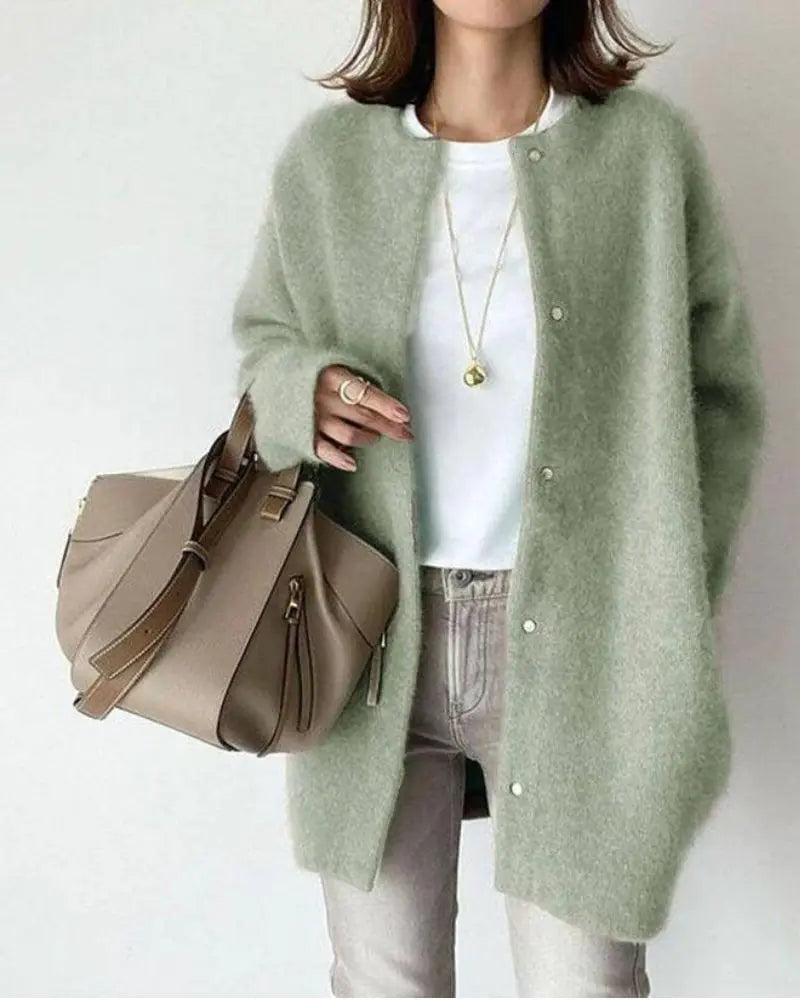 Women's Wool and Mohair Wrap Vest 1
