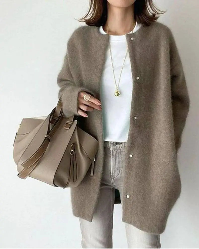 Women's Wool and Mohair Wrap Vest 2