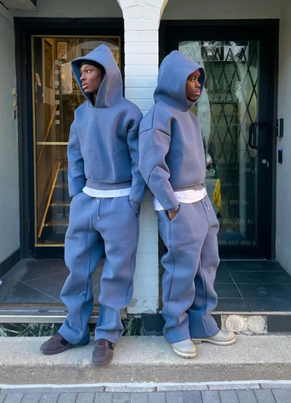 Men's Hoodie and Jogging Set for Casual Comfort