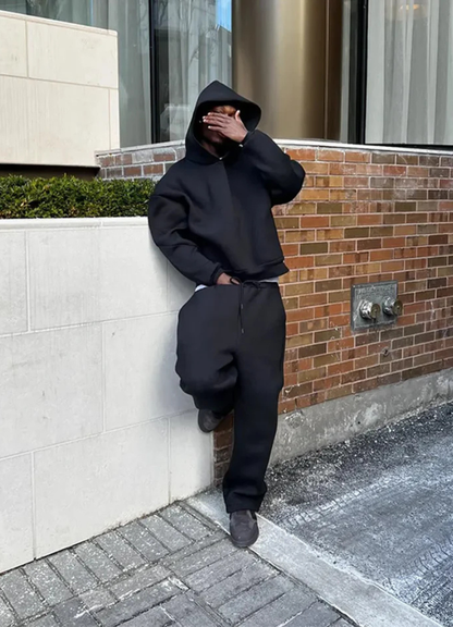 Men's Hoodie and Jogging Set for Casual Comfort