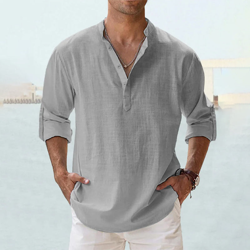Variant image for Eden | Chemise En Lin Homme à Manches Longues-57