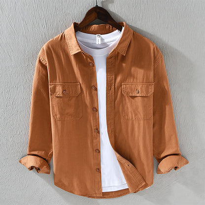 Kieran | Chemise Décontractée en Coton Homme-3