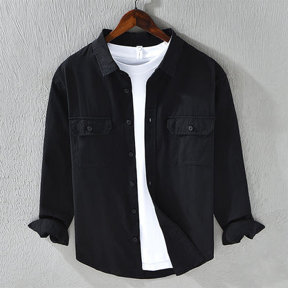 Kieran | Chemise Décontractée en Coton Homme-5