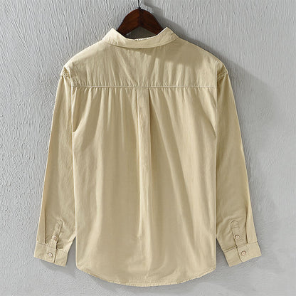 Kieran | Chemise Décontractée en Coton Homme-6