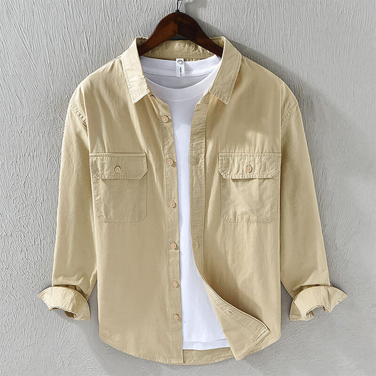 Kieran | Chemise Décontractée en Coton Homme-1