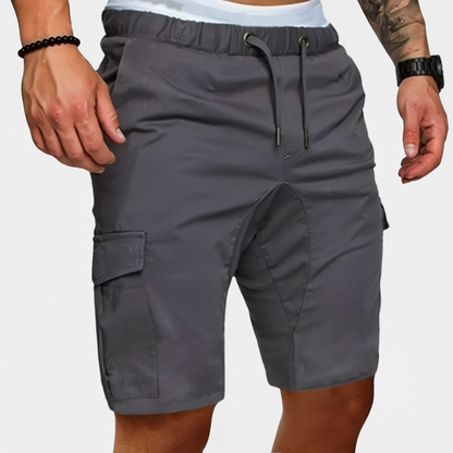 Men's Athletic Beach Shorts with Elastic Waistband 1