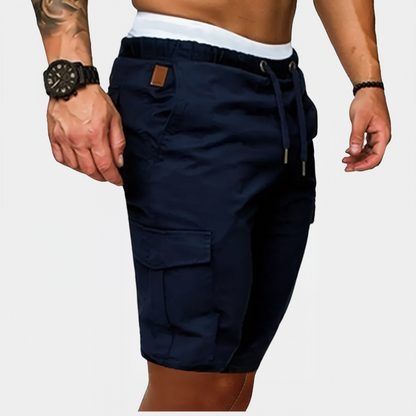 Men's Athletic Beach Shorts with Elastic Waistband 2
