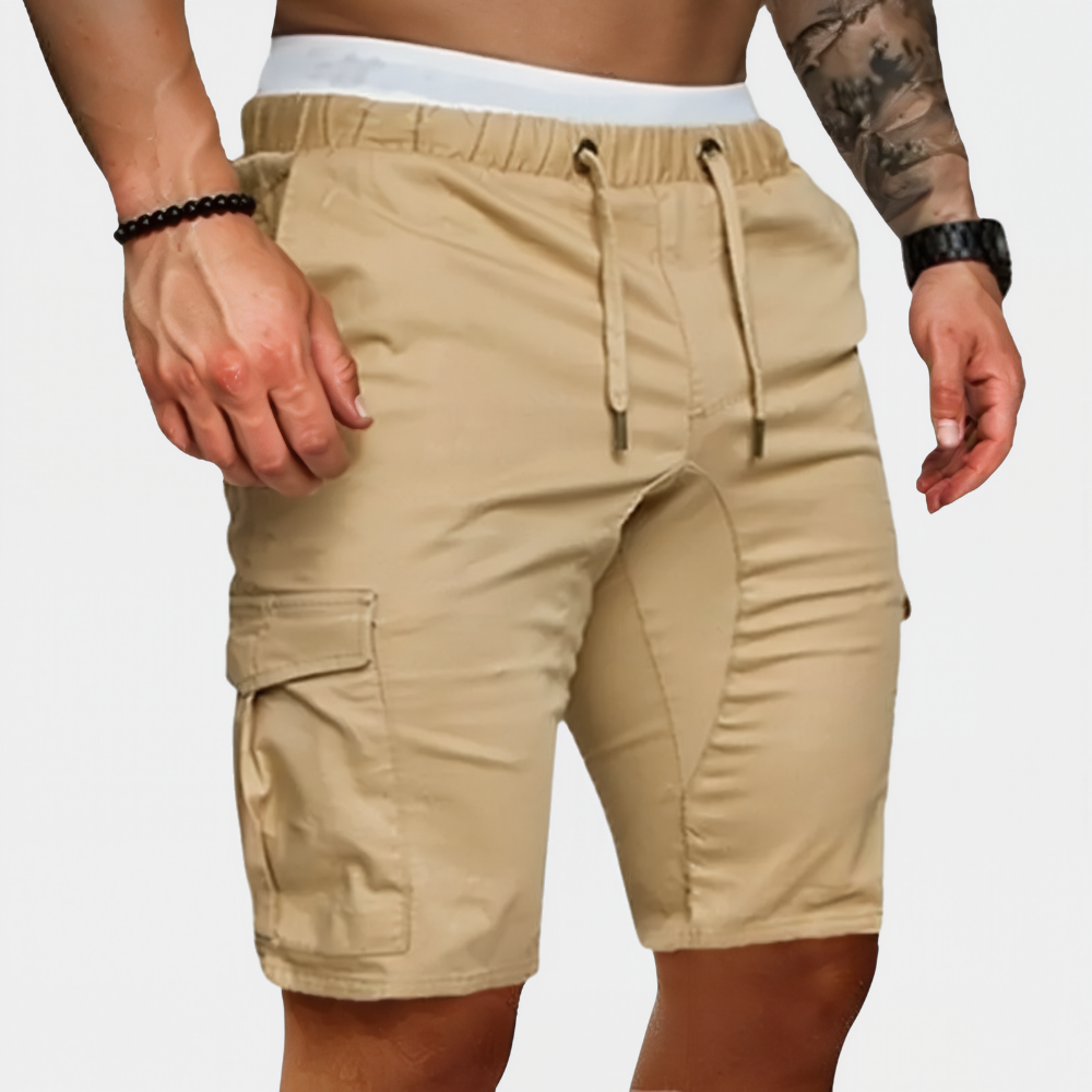 Men's Athletic Beach Shorts with Elastic Waistband 3