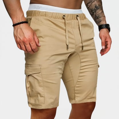 Men's Athletic Beach Shorts with Elastic Waistband 3