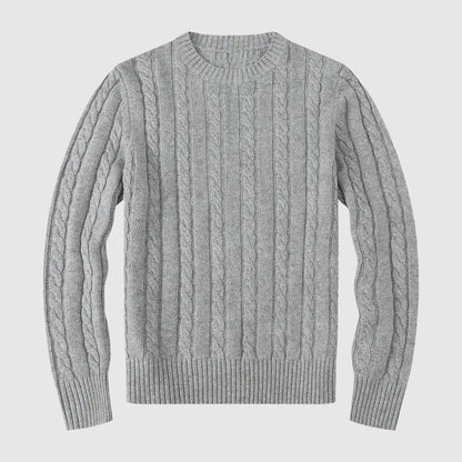 Men's Cable Knit Sweater 0