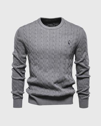 Men's Cable Knit Sweater 11