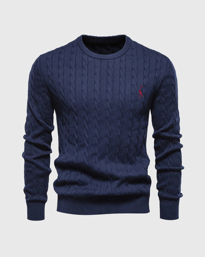 Men's Cable Knit Sweater 13