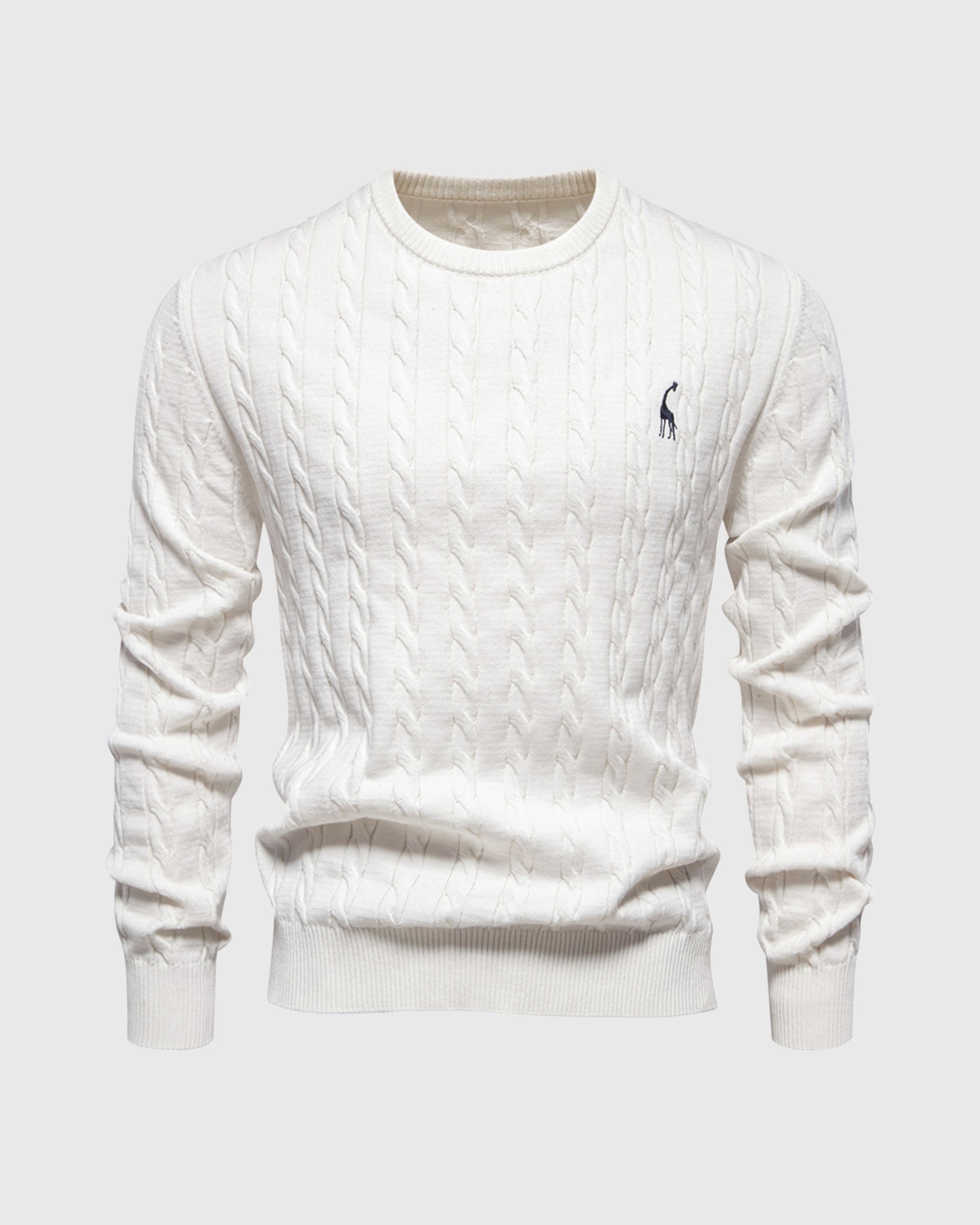 Men's Cable Knit Sweater 16