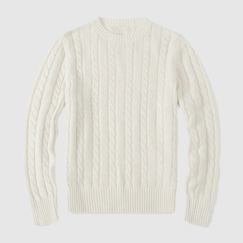Men's Cable Knit Sweater 1