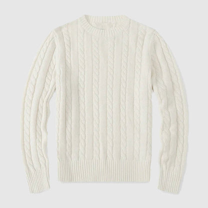 Men's Cable Knit Sweater 1