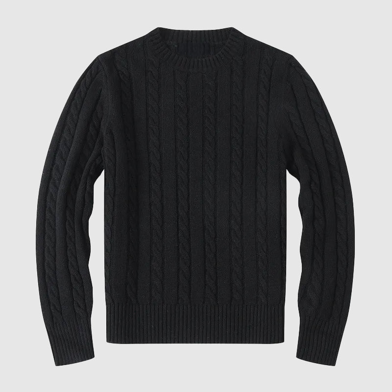 Men's Cable Knit Sweater 4