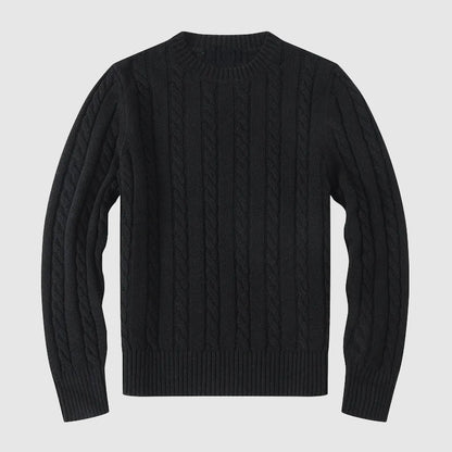 Men's Cable Knit Sweater 4