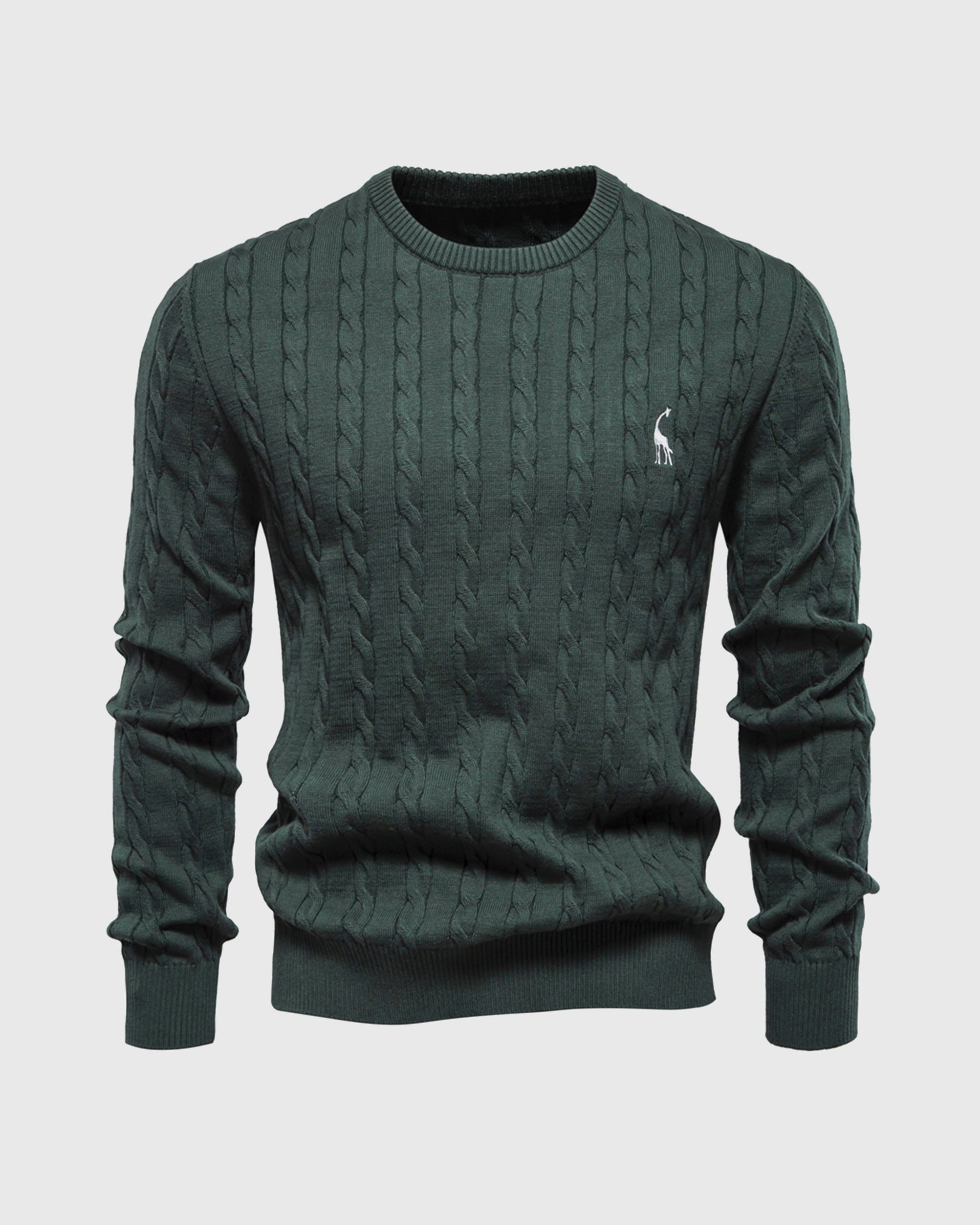 Men's Cable Knit Sweater 9