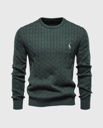 Men's Cable Knit Sweater 9
