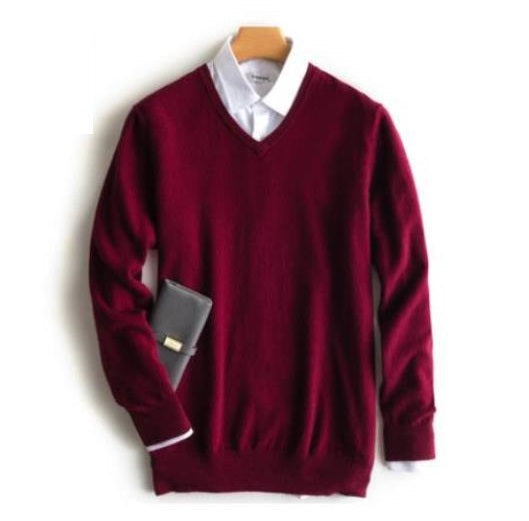 Men's Cashmere Sweater 10