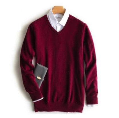 Men's Cashmere Sweater 10