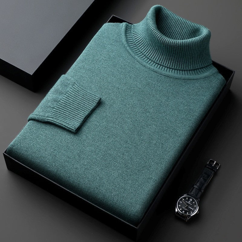 Men's Cashmere Turtleneck Sweater 0