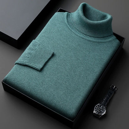 Men's Cashmere Turtleneck Sweater 0