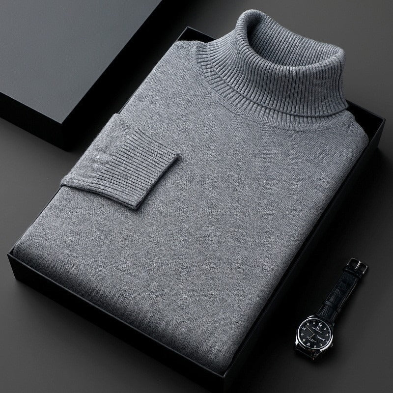 Men's Cashmere Turtleneck Sweater 4