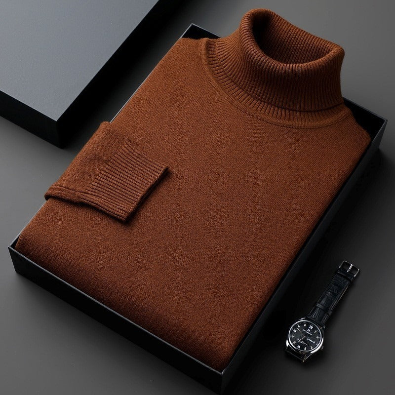 Men's Cashmere Turtleneck Sweater 7