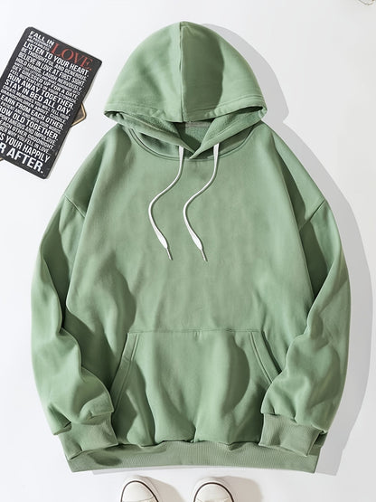 Men's Casual Hoodie with Relaxed Fit and Breathable Fabric 1